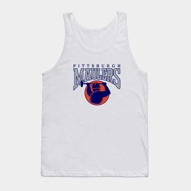 Defunct - Pittsburgh Maulers USFL Tank Top by LocalZonly